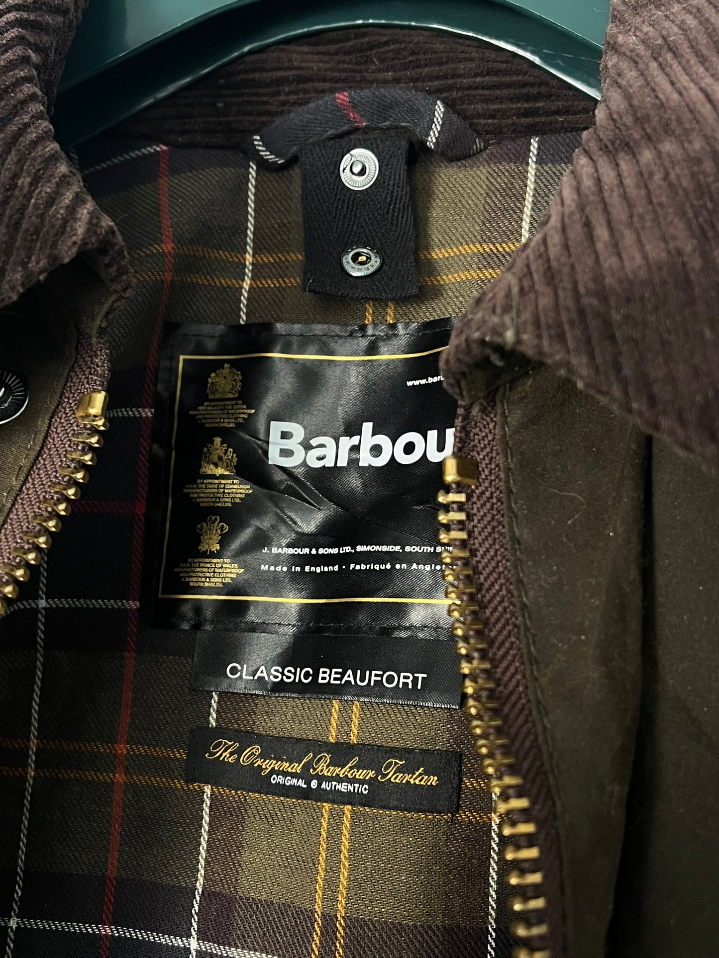 Barbour Classic Beaufort Wax Jacket C38 M – Olive (2016)