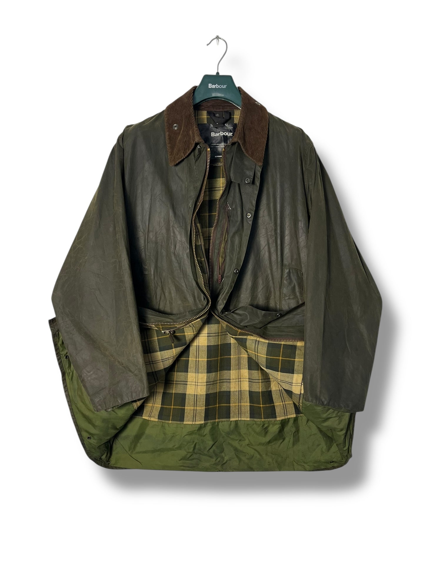 Barbour Border Jacket C42/107CM Vintage Olive Green
