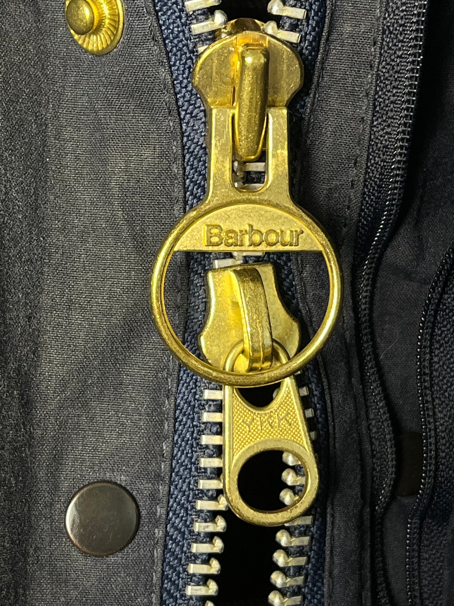 Barbour Beaufort A155 Wax Jacket Navy 1995 C46 XL Vintage Rewaxed