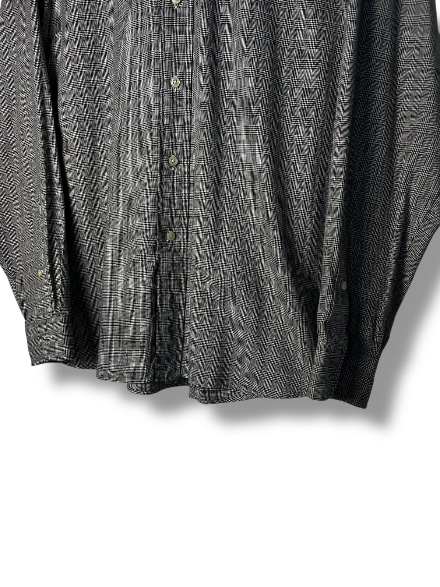 Polo Ralph Lauren Shirt – Grey Check – Black Pony Logo – XL