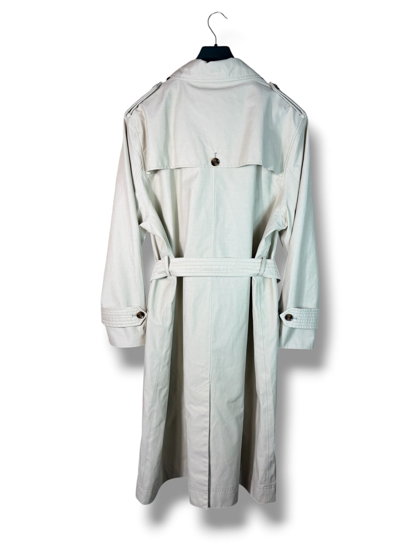 Barbour Camila Women’s Beige Cotton Trench Coat XL Brand New