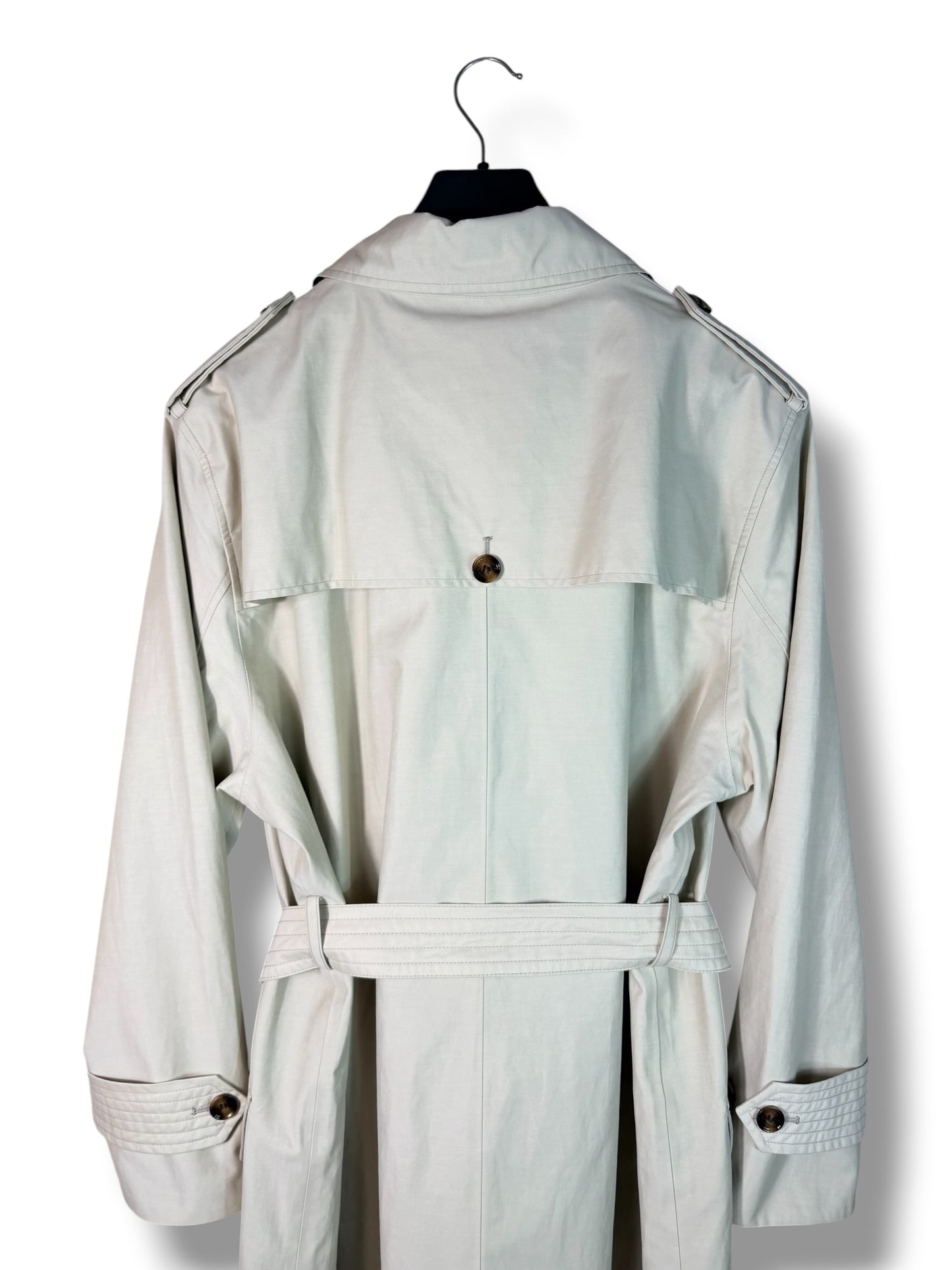 Barbour Camila Women’s Beige Cotton Trench Coat XL Brand New