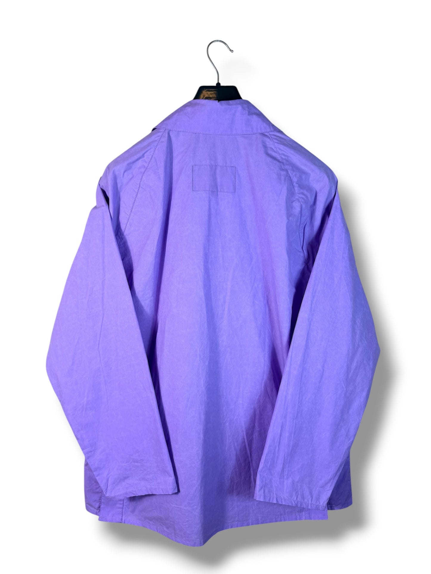 Barbour Bedale Summer Cotton Jacket Lilac Purple Lightweight Size L fits XL