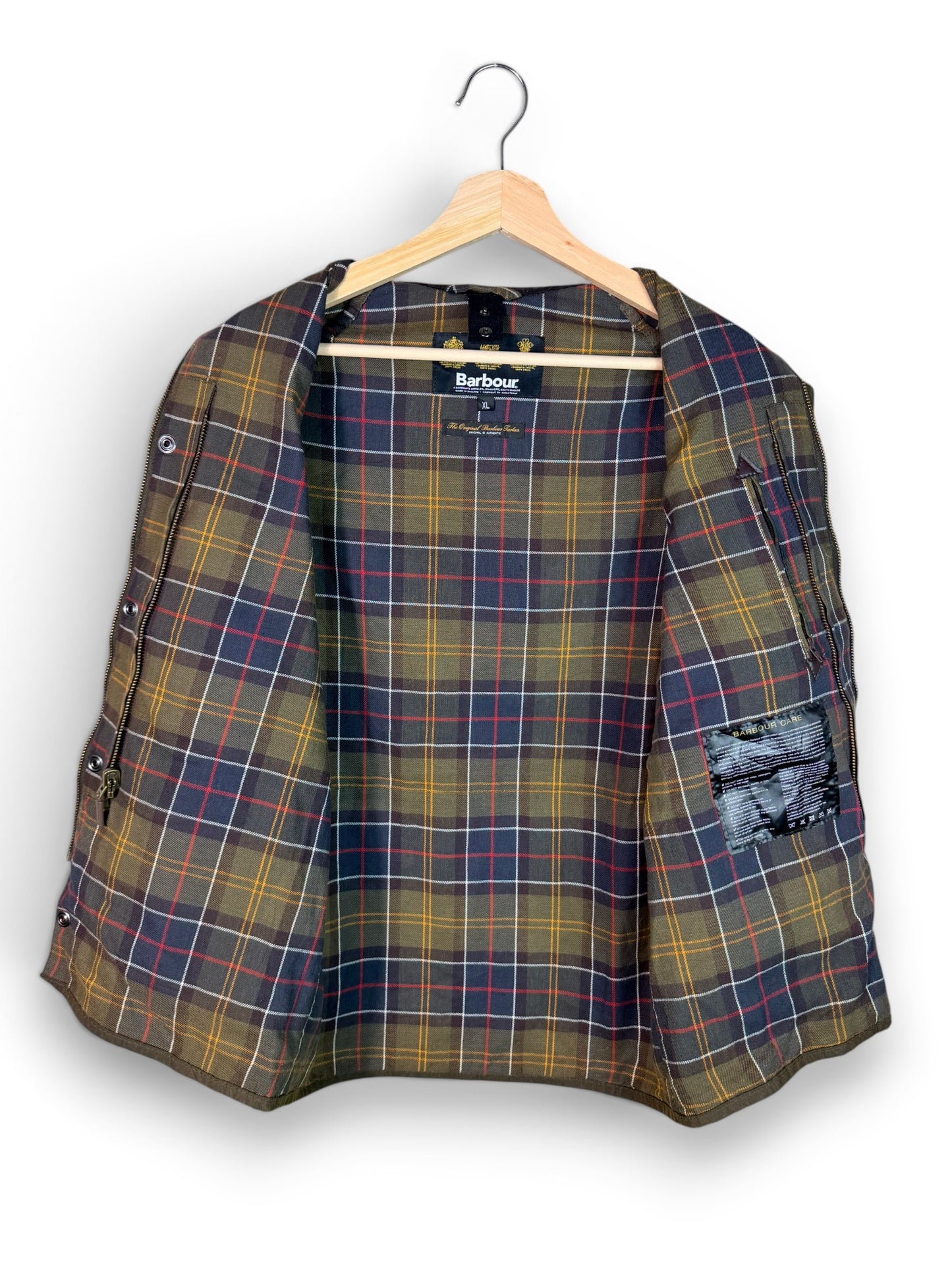Barbour Beaufort Kids Wax Jacket Olive 15 years Made in England