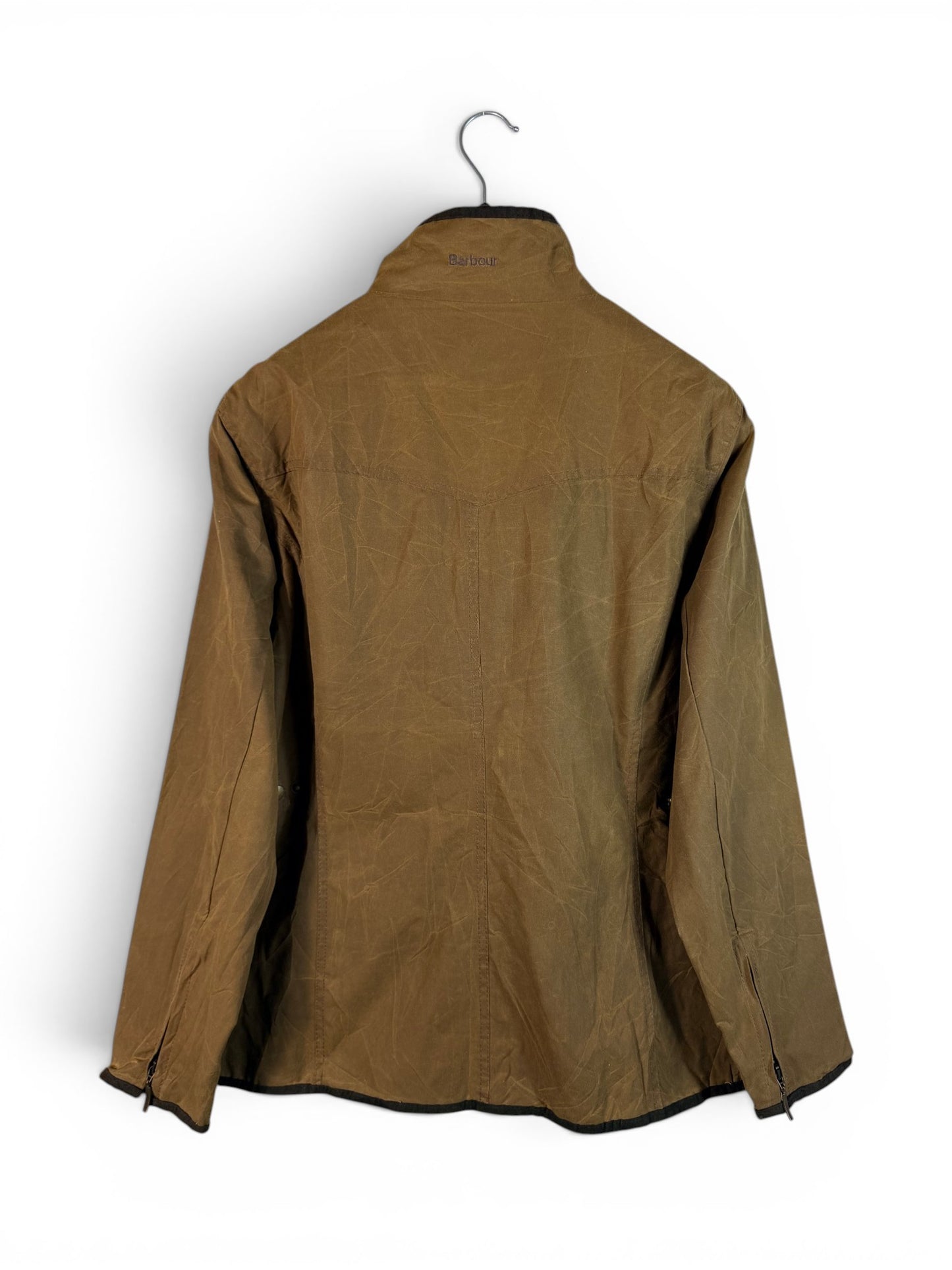 Barbour Utility Wax Jacket Sandstone UK20 Women’s XL