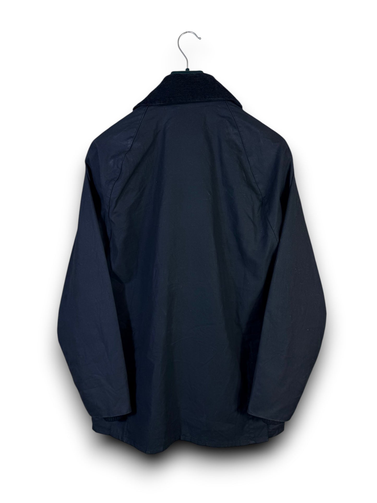 Barbour Bedale Wax Jacket Black Size S Made in England