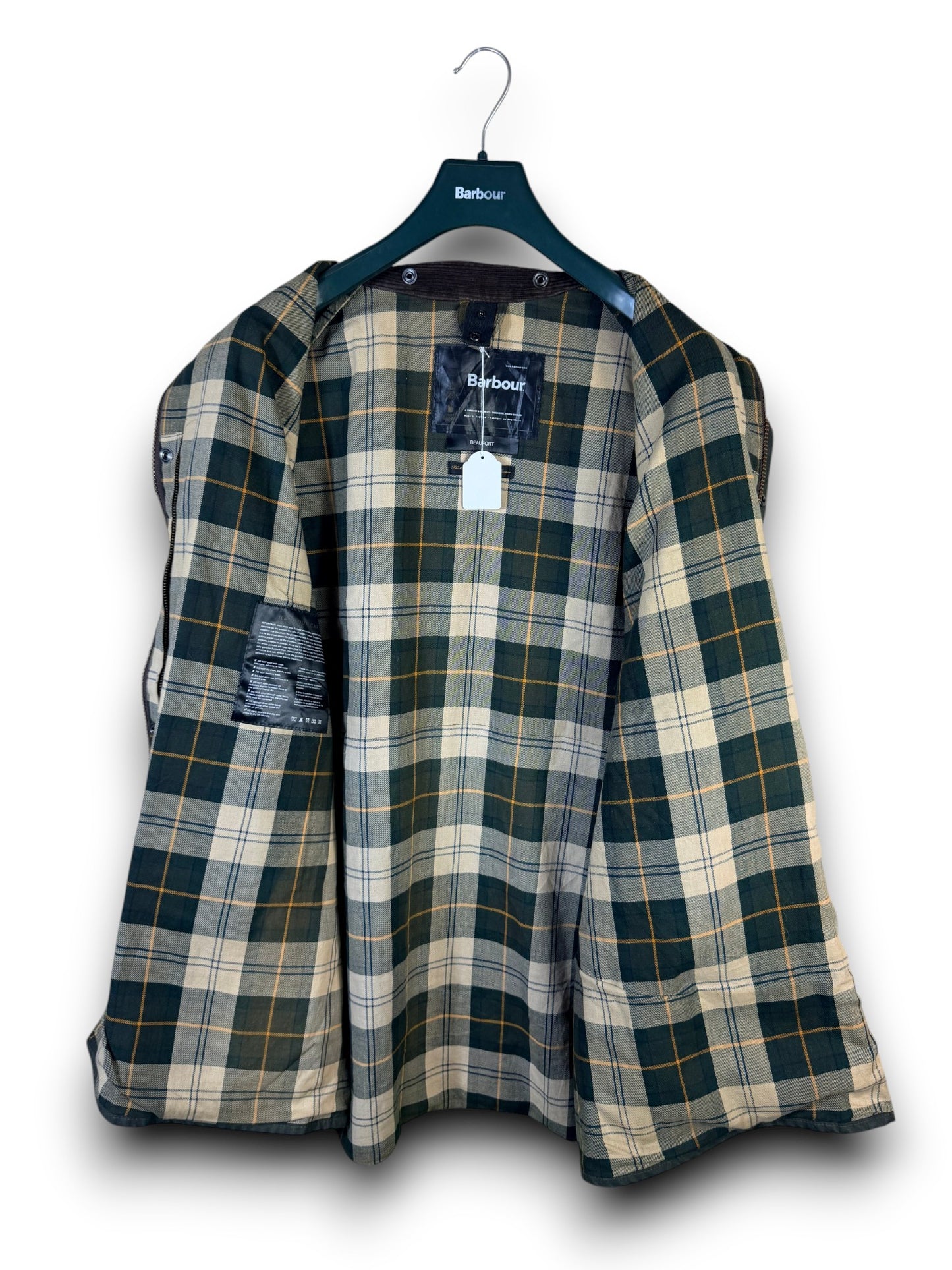 Barbour Beaufort Wax Jacket Sage Green C52 XXL