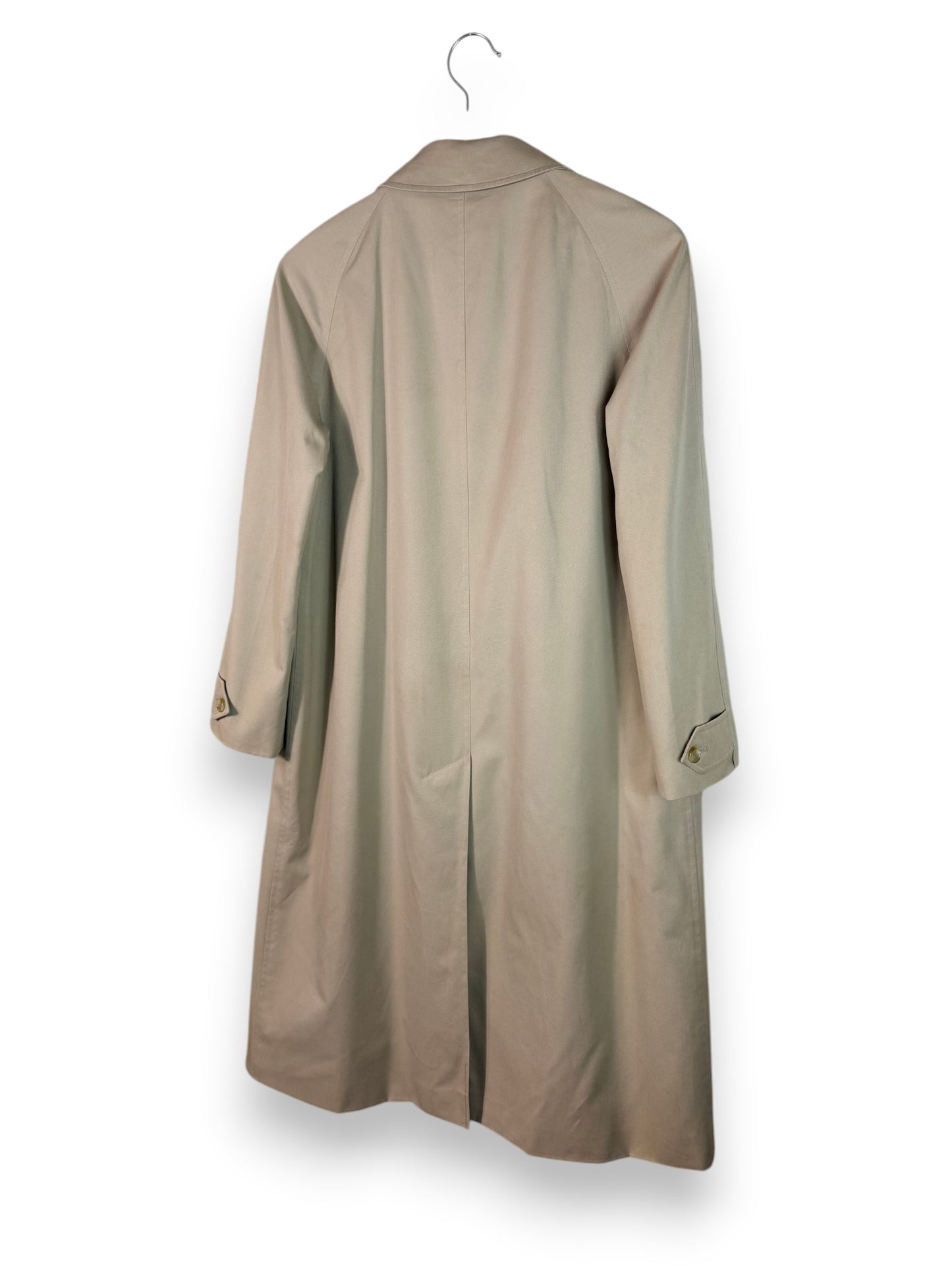 Burberrys’ Vintage Long Coat – Women’s UK8 S – Made in England