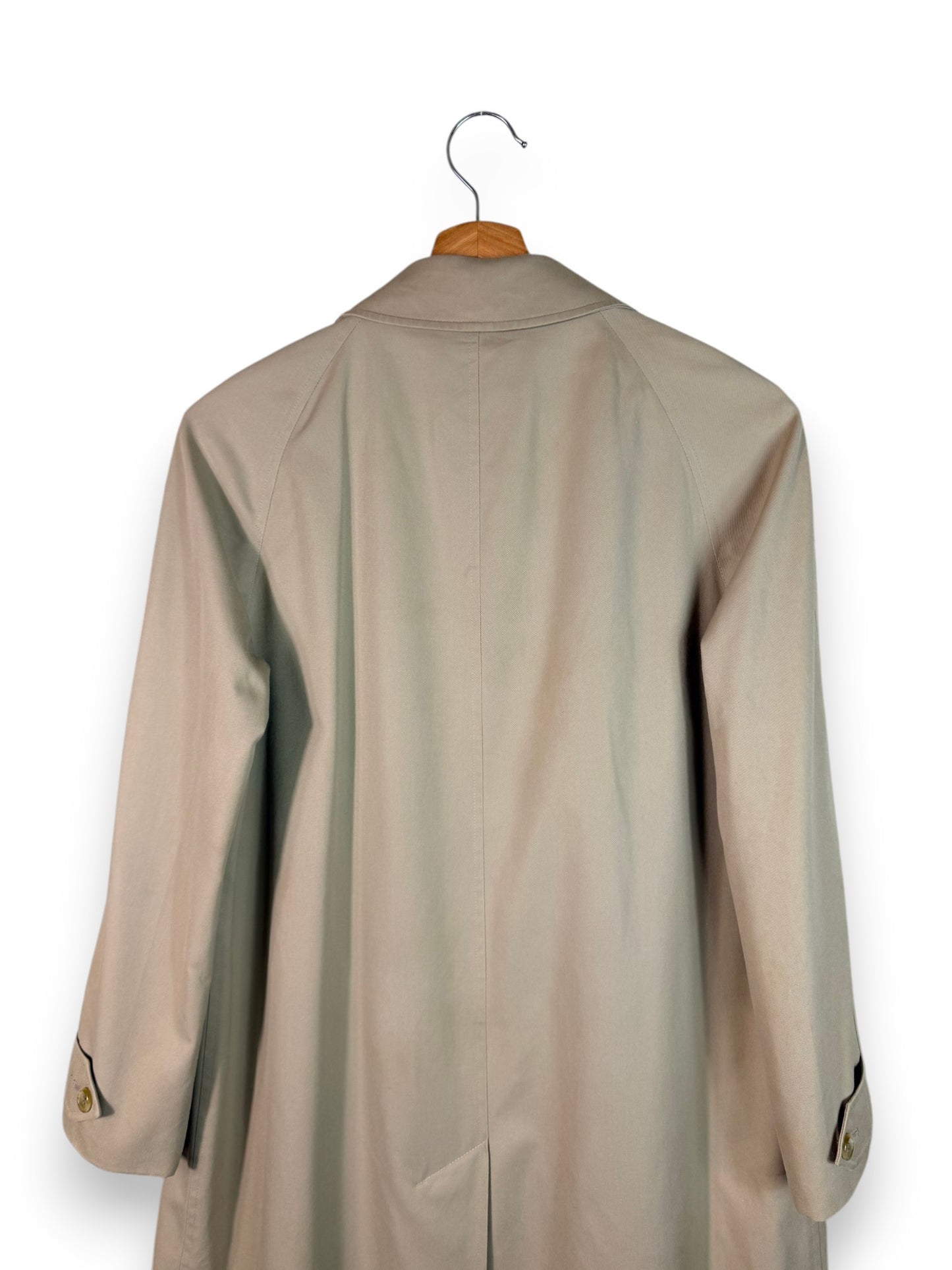 Burberrys’ Vintage Long Coat – Women’s UK8 S – Made in England