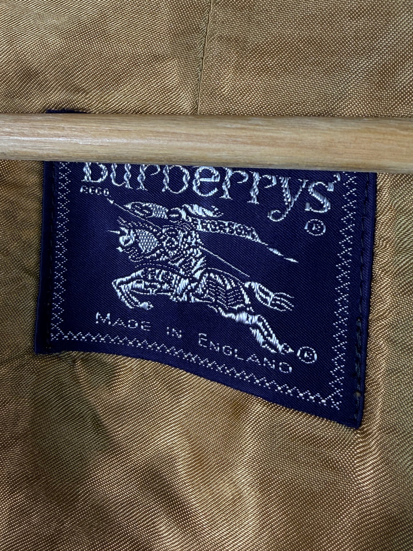 Burberrys’ Vintage Wool Lining Vest – Women’s UK8 – Made in England