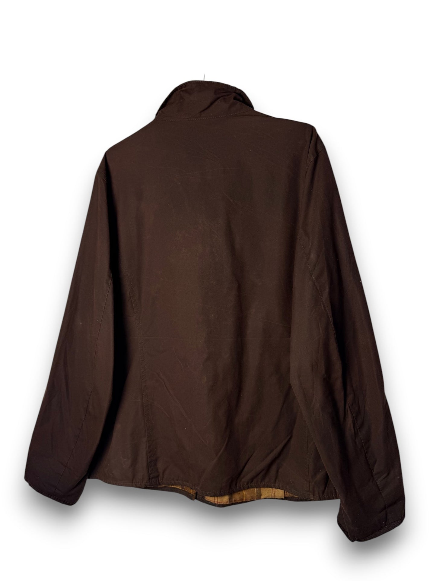 Barbour Utility 2 Pocket Wax Jacket – Rust Brown – UK 20 / XL