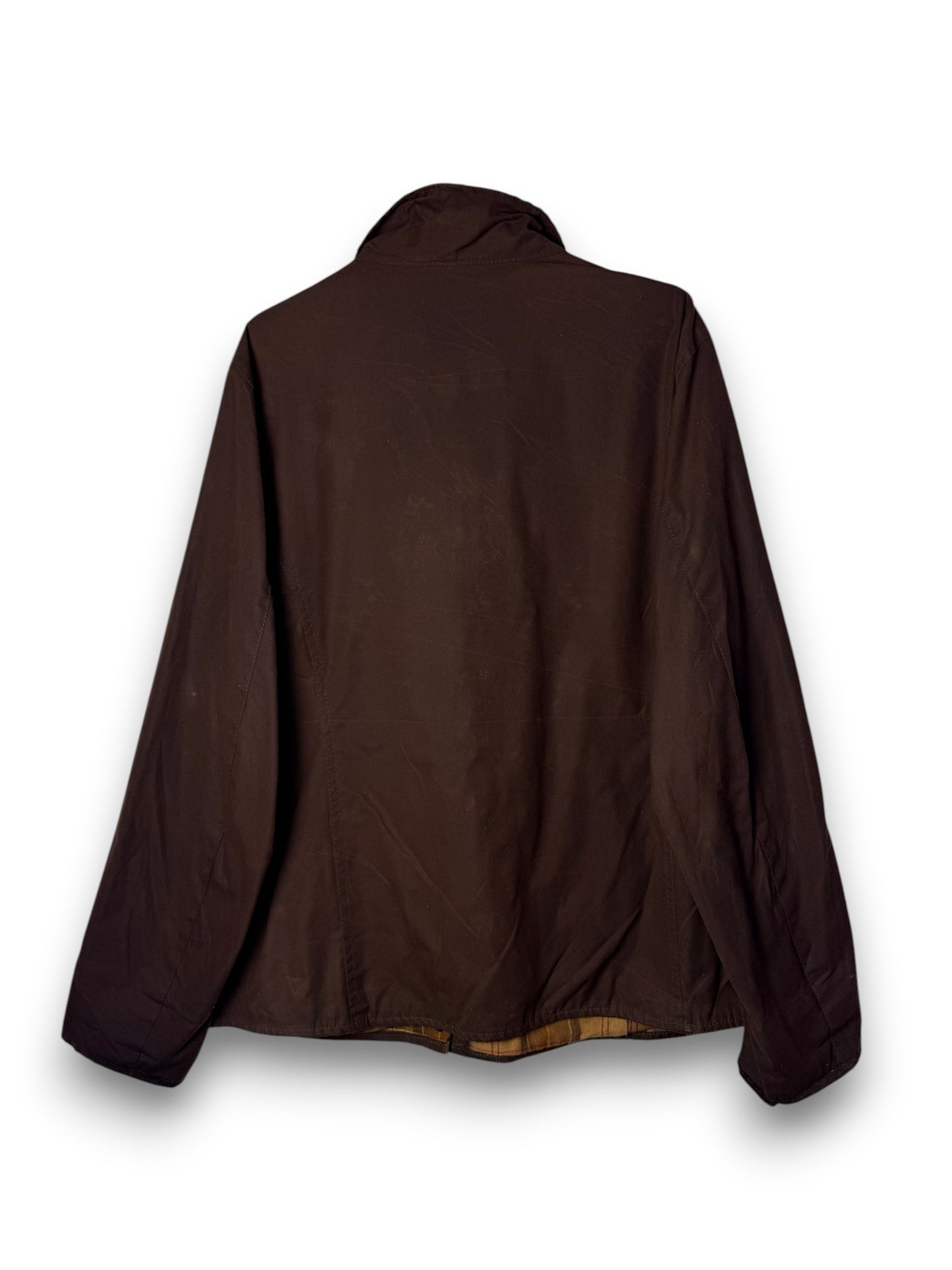 Barbour Utility 2 Pocket Wax Jacket – Rust Brown – UK 20 / XL
