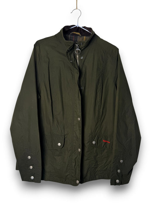 Barbour Ferndown Wax Jacket – Sage Green – UK 20 fits XL