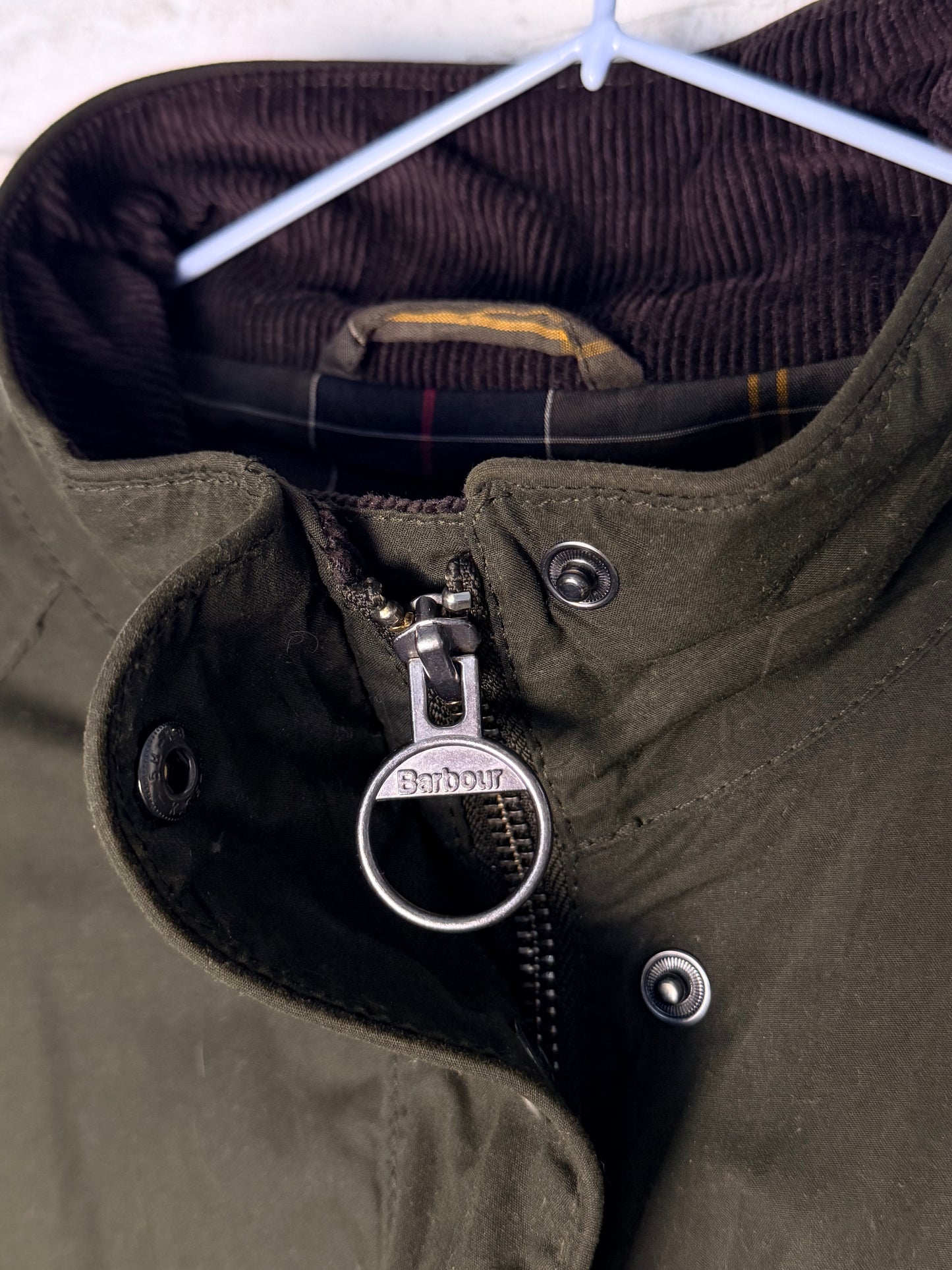 Barbour Ferndown Wax Jacket – Sage Green – UK 20 fits XL