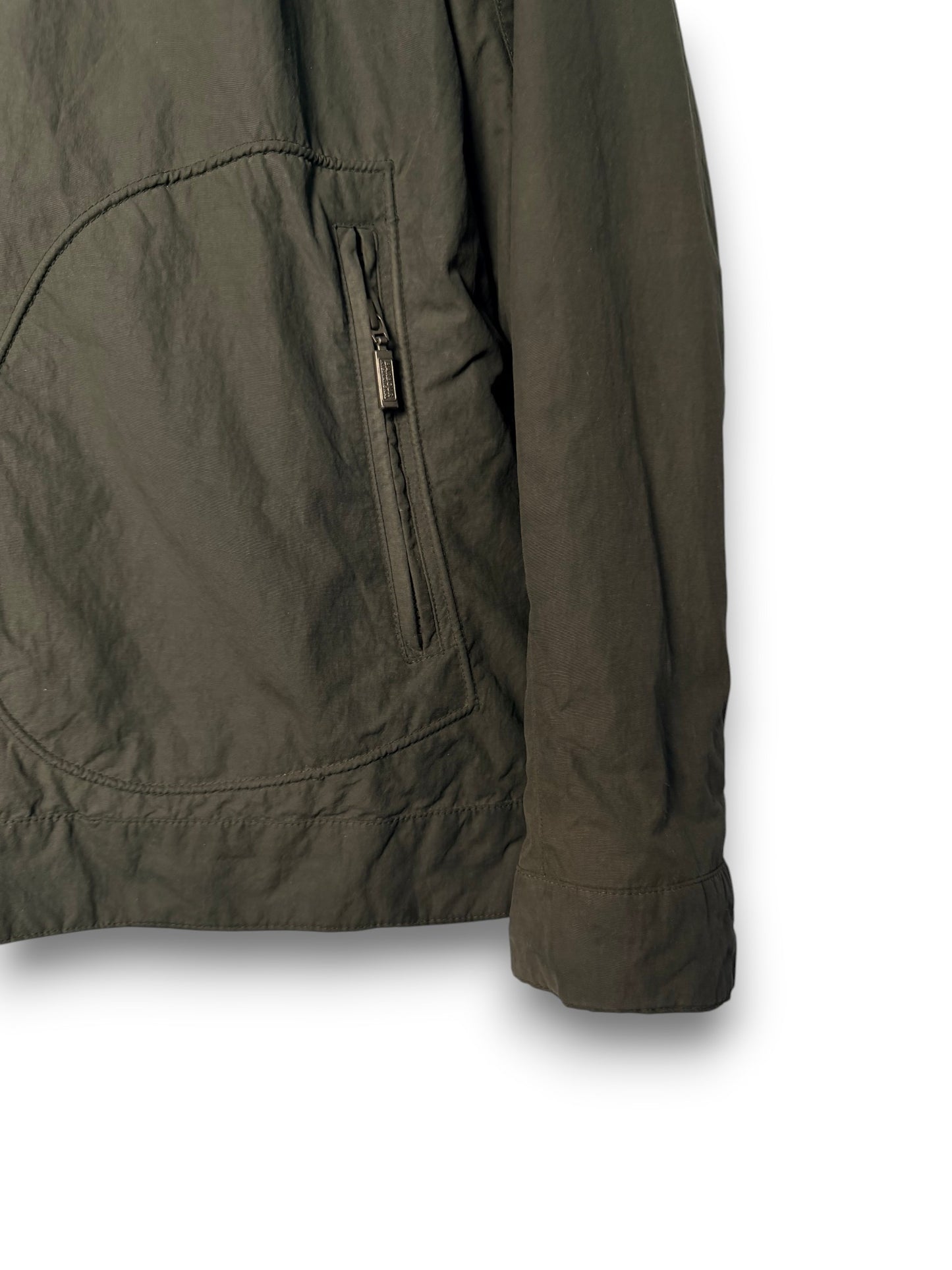 Barbour International Sherpa Jacket – Grey – Size S