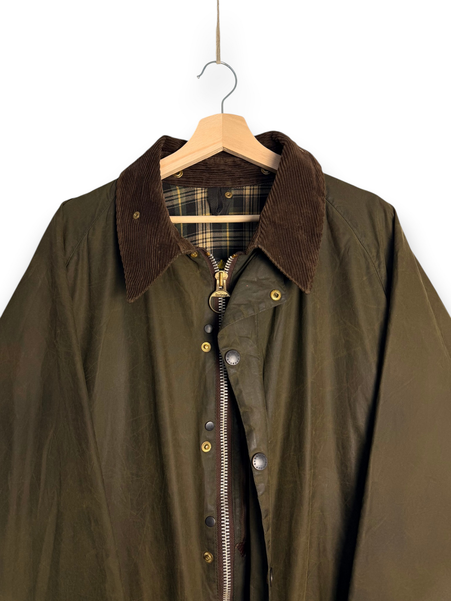 Barbour Beaufort 1992 Sage Green C52 / XXL Vintage Made in England