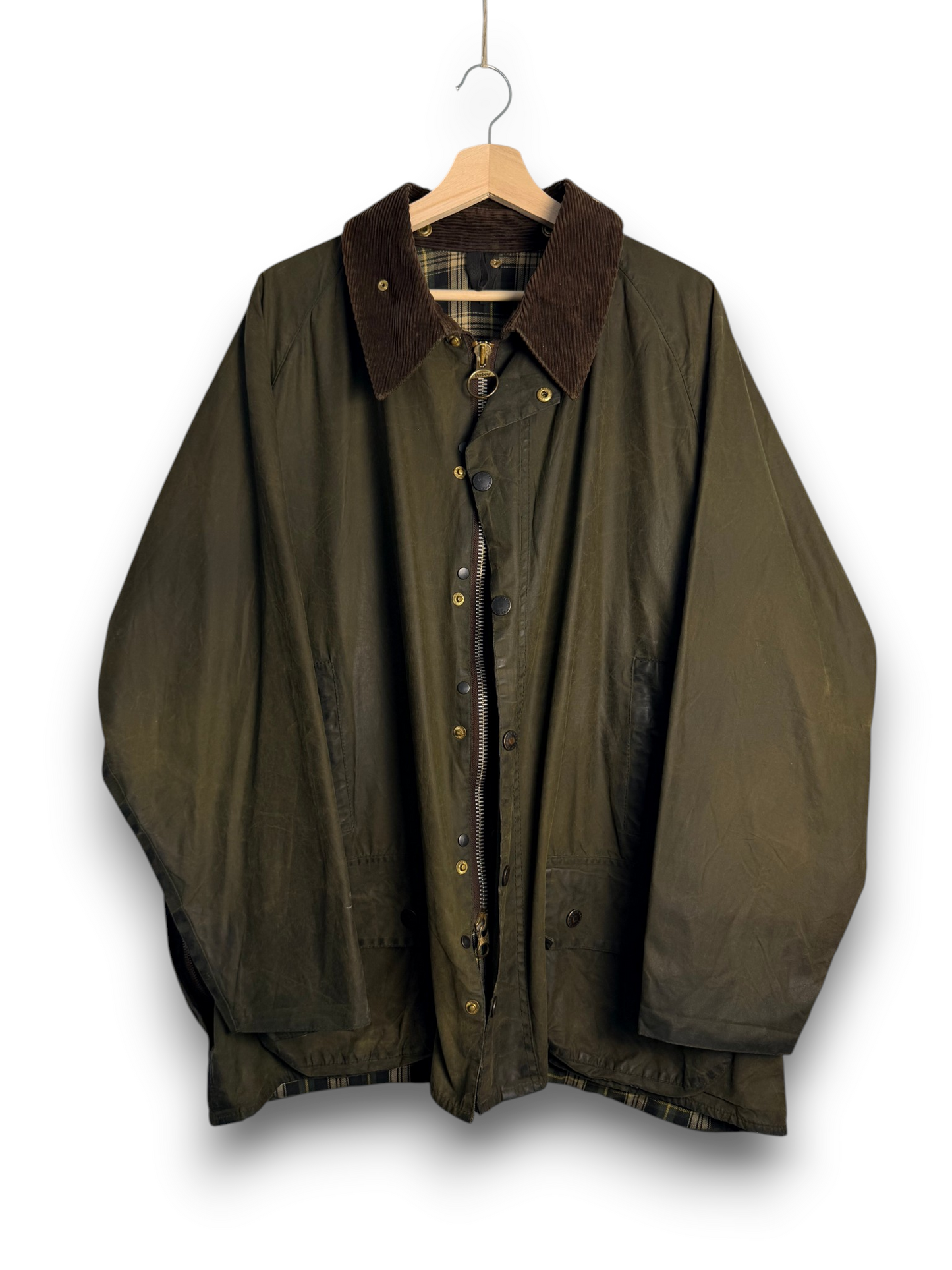 Barbour Beaufort 1992 Sage Green C52 / XXL Vintage Made in England