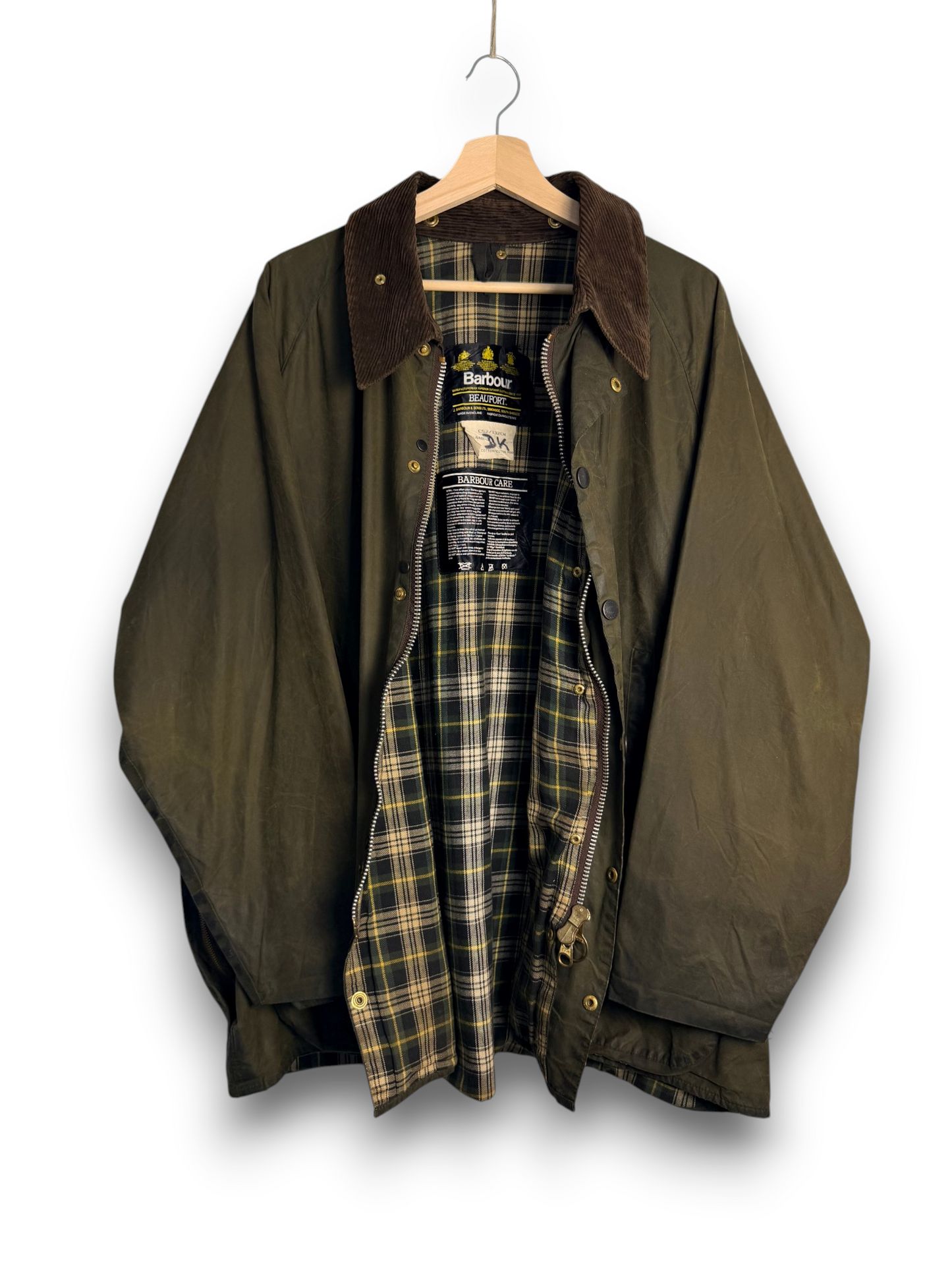 Barbour Beaufort 1992 Sage Green C52 / XXL Vintage Made in England