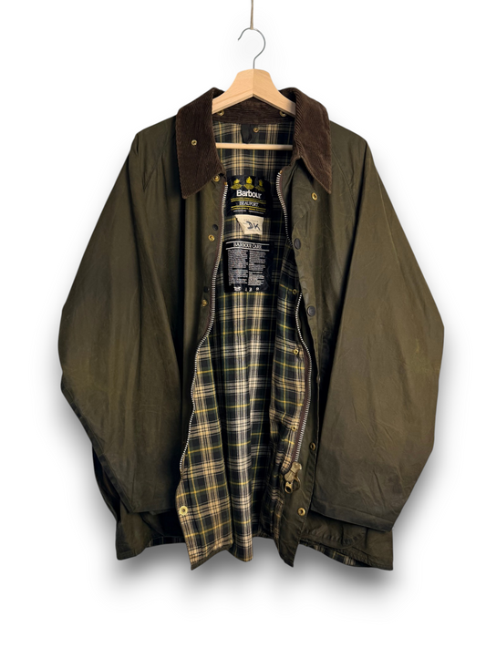 Barbour Beaufort 1992 Sage Green C52 / XXL Vintage Made in England