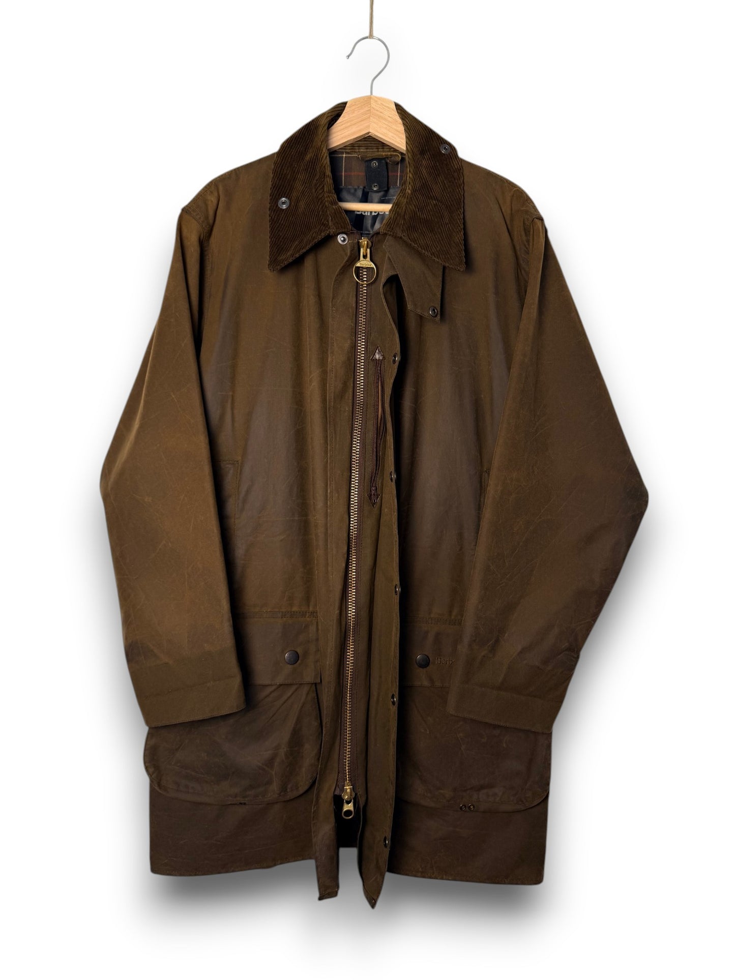 Barbour Classic Northumbria Wax Jacket – Olive – C40 / M