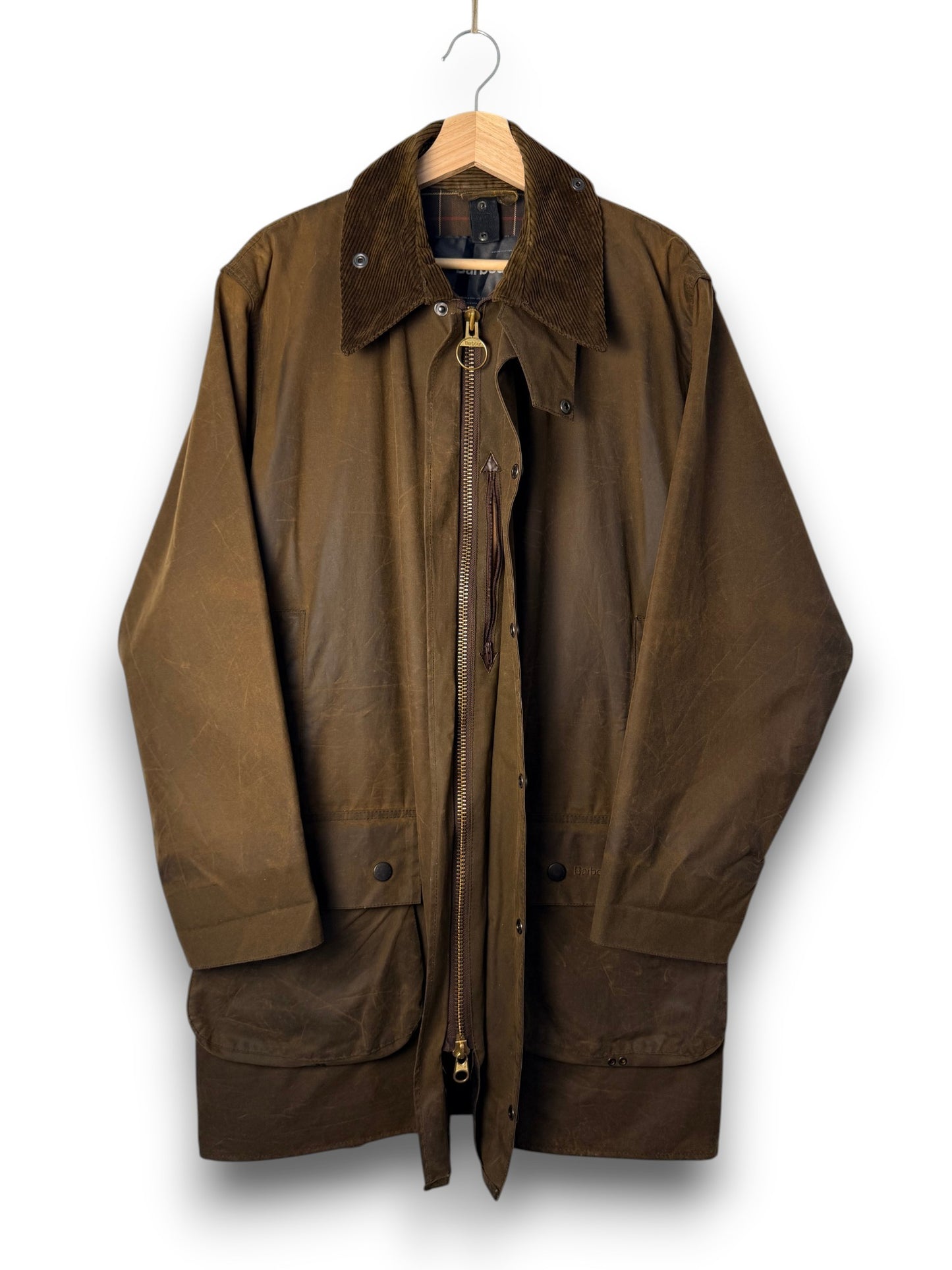 Barbour Classic Northumbria Wax Jacket – Olive – C40 / M