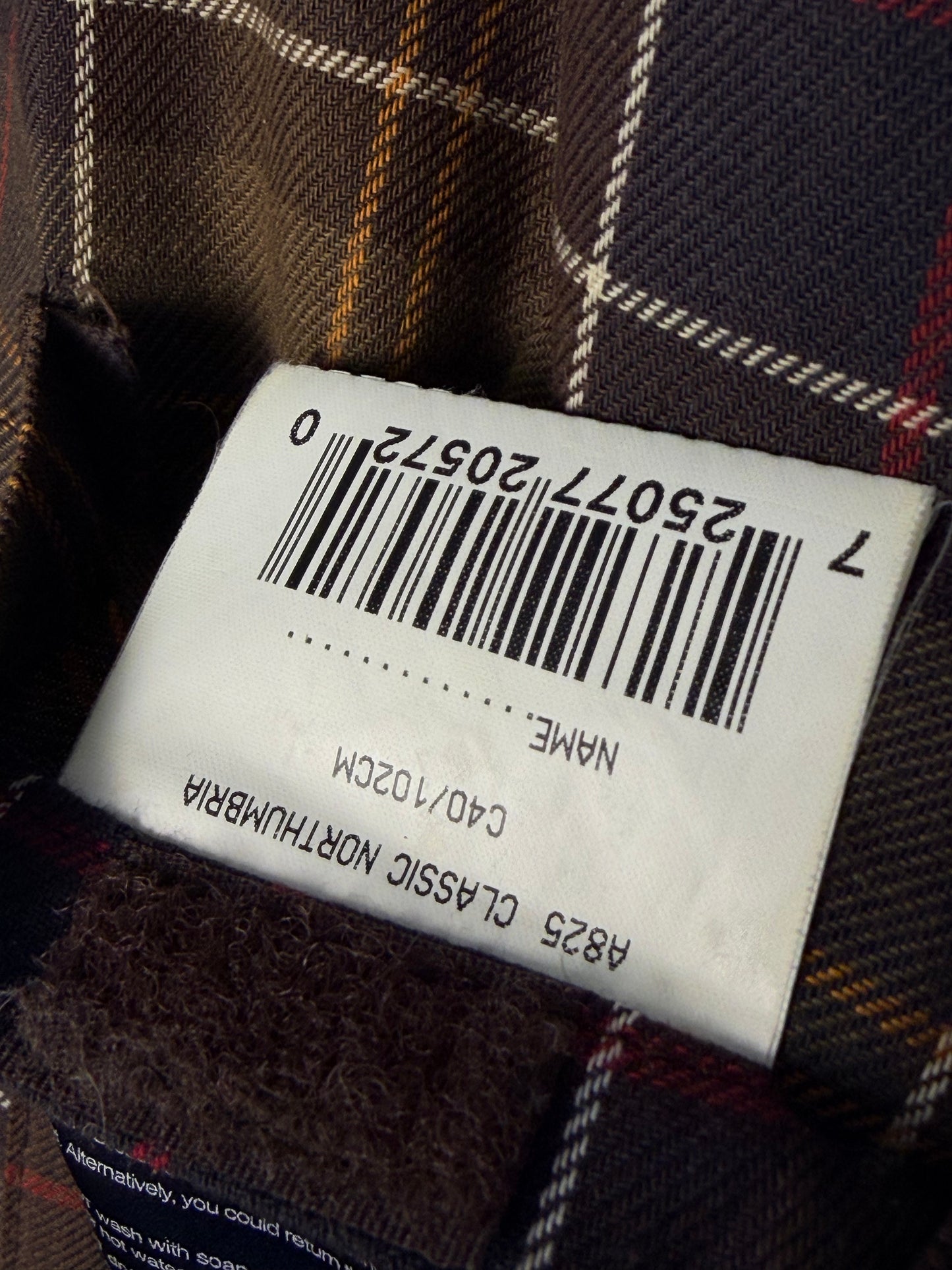 Barbour Classic Northumbria Wax Jacket – Olive – C40 / M
