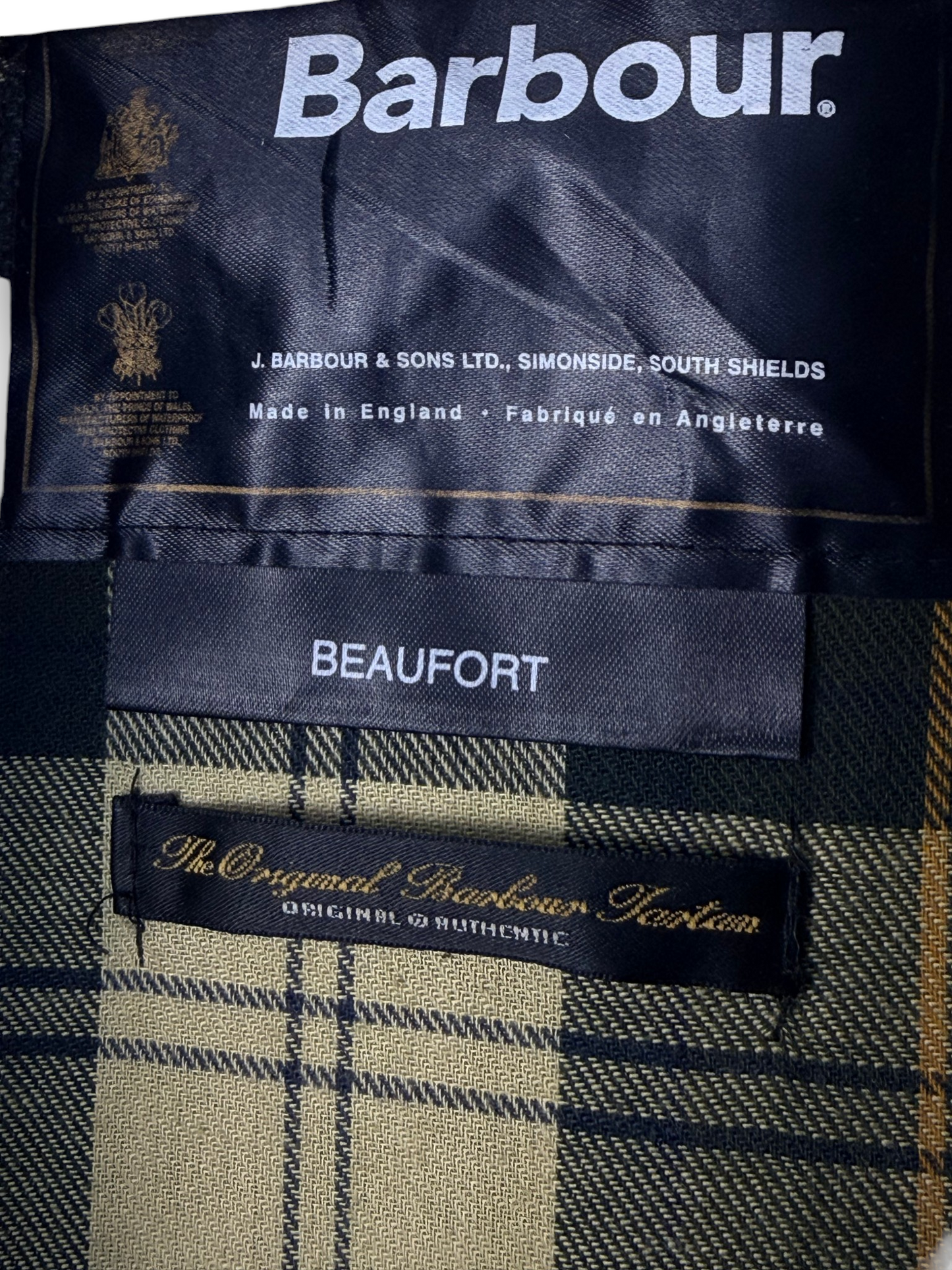 Barbour Beaufort 2000 Sage Green C38 / Medium Vintage Wax Jacket