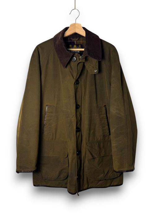 Barbour Longhurst XL Olive Vintage Wax Jacket