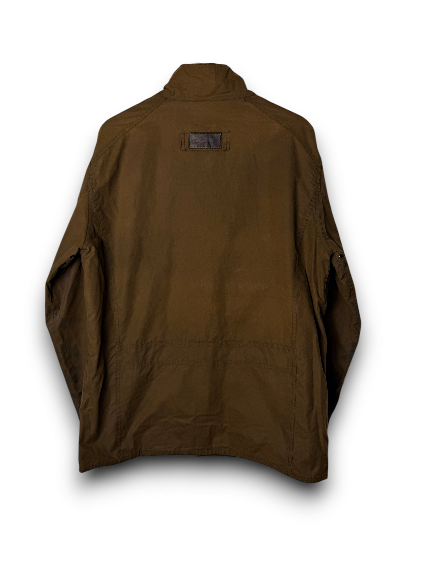 Barbour A416 New Utility Wax Jacket Sandstone L – Four Pocket Waxed Jacket