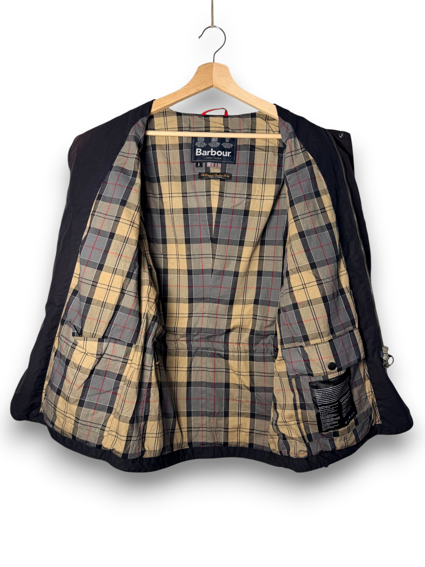 Barbour Kenmore Lightweight Wax Jacket Blue S – Lightweight Waxed Jacket