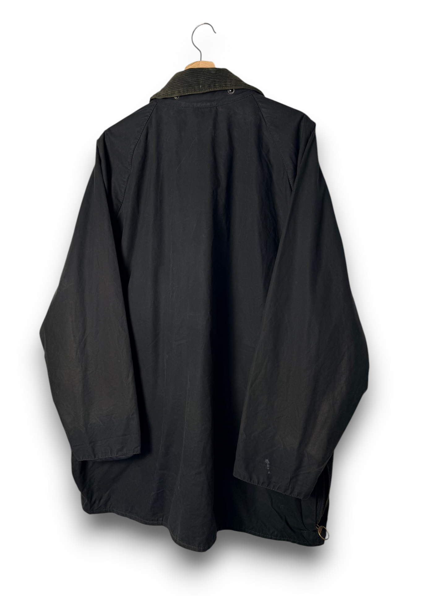 Vintage Barbour Beaufort C46 XL Navy Wax Jacket Made in England Heritage