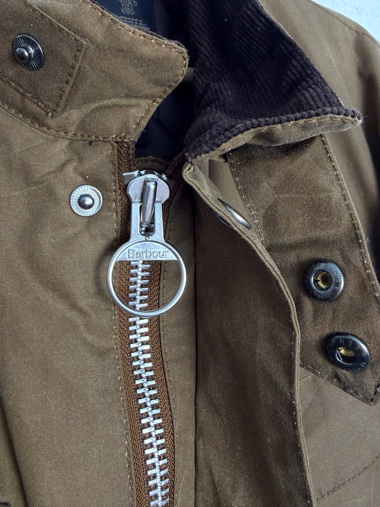 Barbour Duke Steve McQueen Collection Wax Jacket Sandstone XL