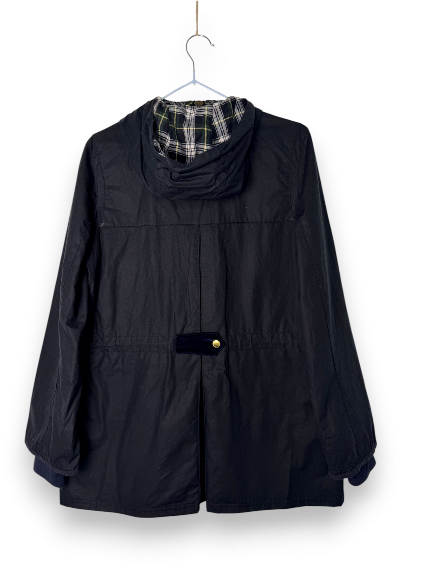 Barbour Reloved Prototype Lady Wax Jacket Navy UK10 / Medium