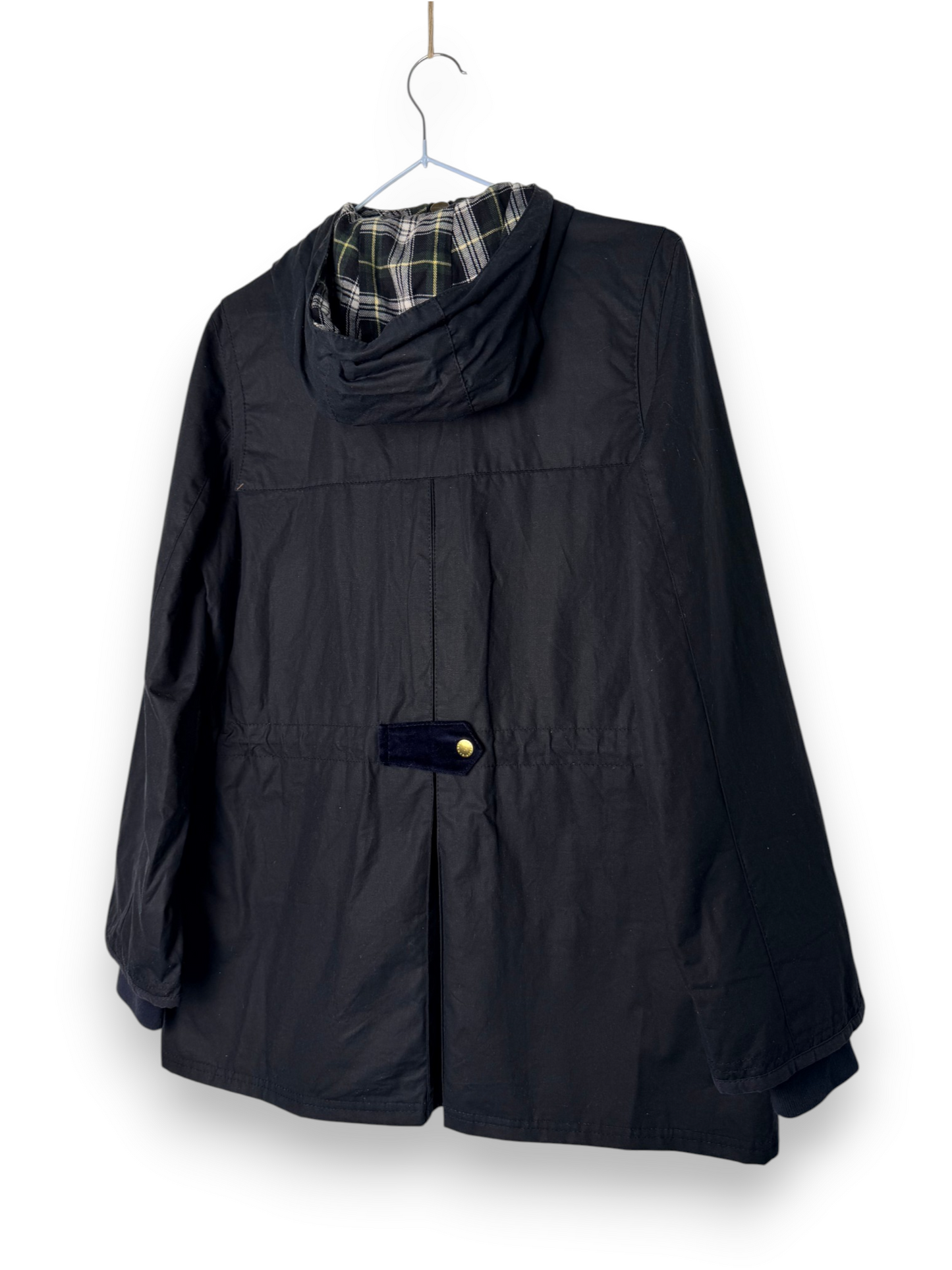Barbour Reloved Prototype Lady Wax Jacket Navy UK10 / Medium