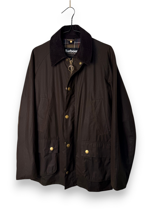 Barbour Ashby Olive Wax Jacket M Modern Made in England
