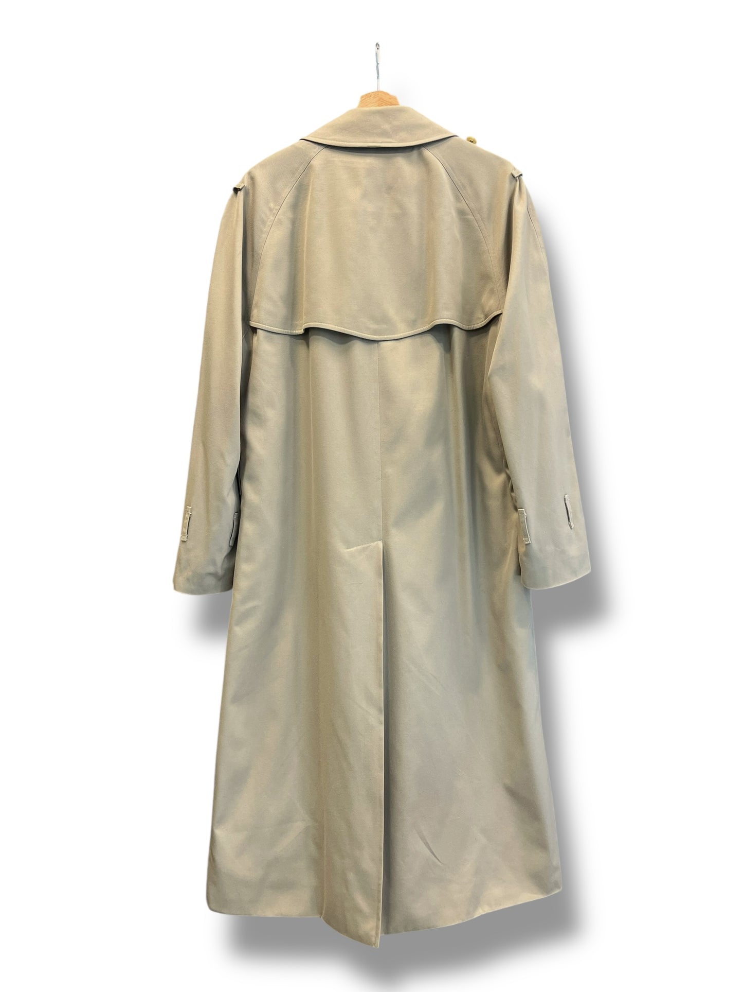 Burberry Trench Coat – Beige – 90s – XL Women