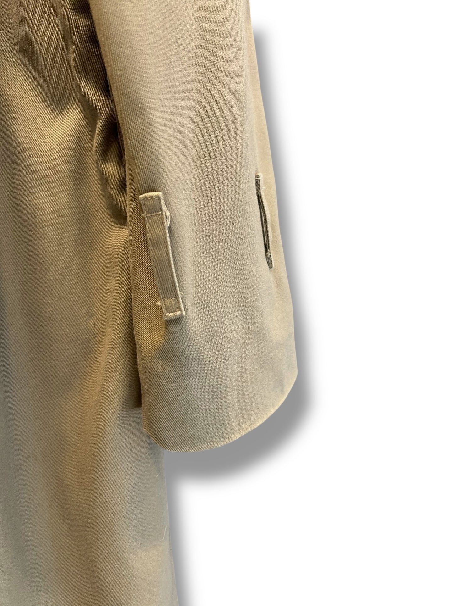 Burberry Trench Coat – Beige – 90s – XL Women