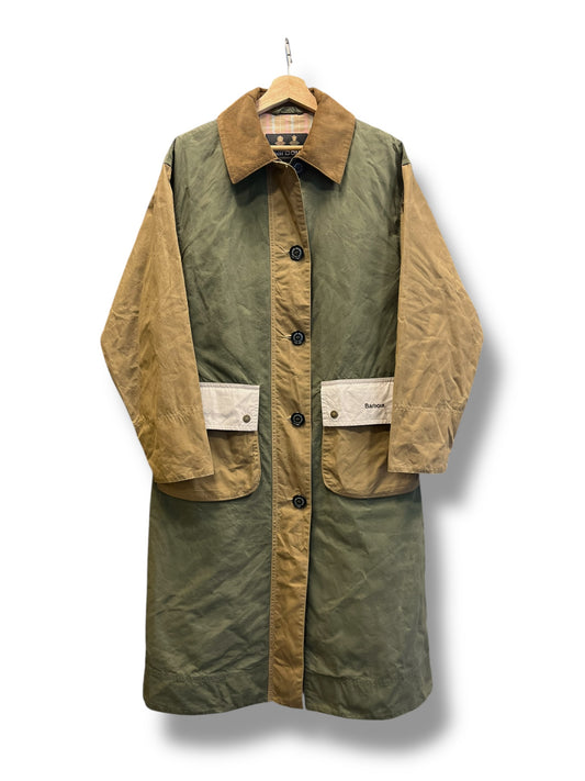 Barbour Trench Coat – Multicolor Cotton – UK 8 (M Women)