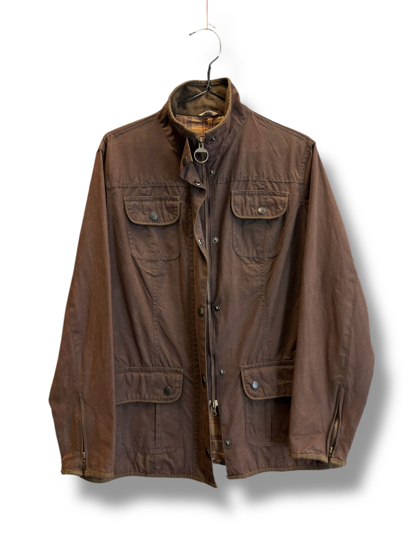 Barbour Flyweight Wax Jacket – Brown – UK16 (Women L)