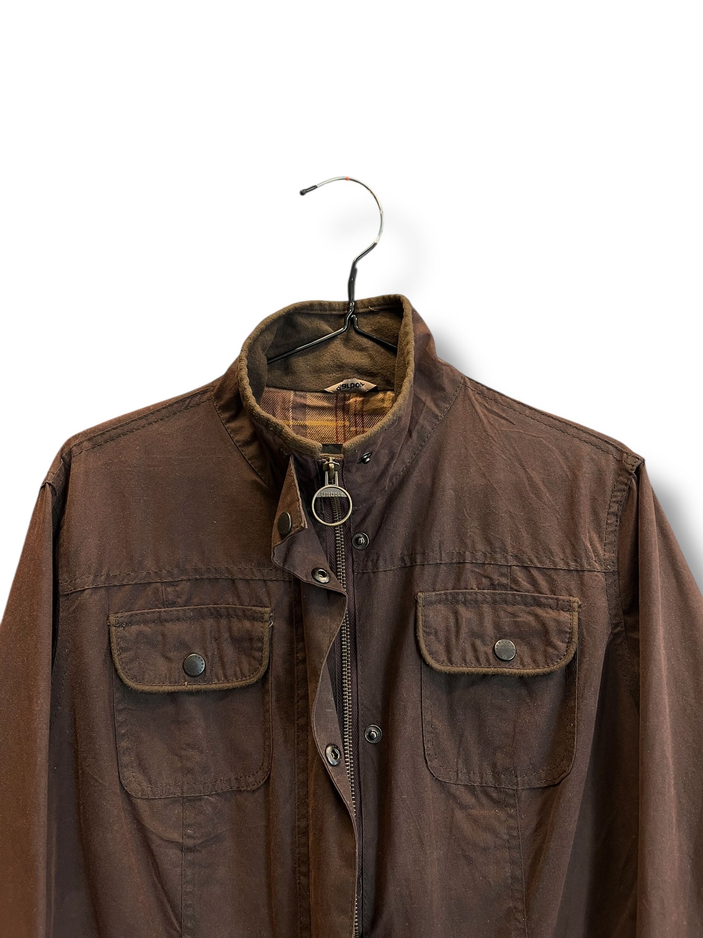 Barbour Flyweight Wax Jacket – Brown – UK16 (Women L)