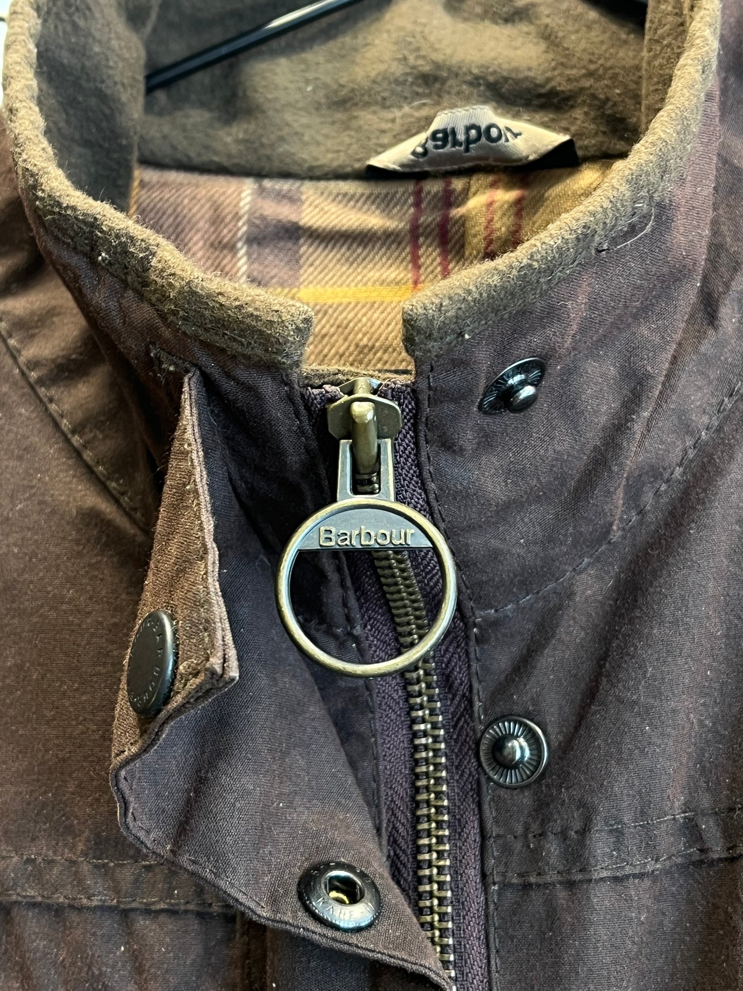 Barbour Flyweight Wax Jacket – Brown – UK16 (Women L)