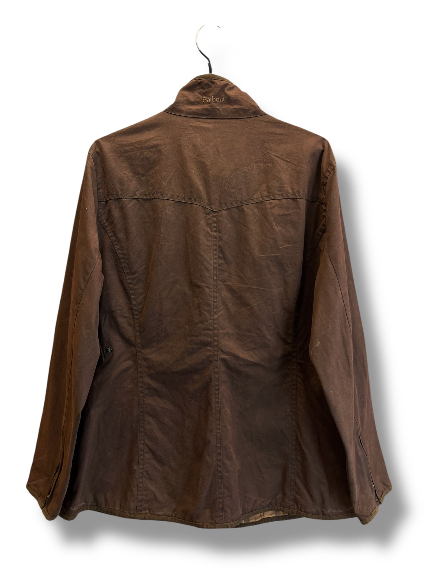 Barbour Flyweight Wax Jacket – Brown – UK16 (Women L)