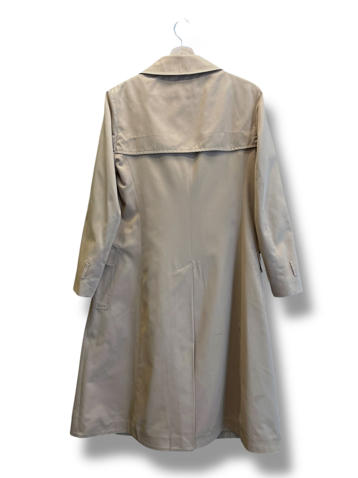 Burberry Classic Trench Coat – Beige – Women Size S (90s)