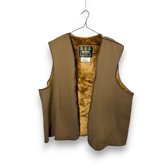 Barbour A297 C48 Body Warmer Liner – Button Version – Vintage Jacket Inner Liner
