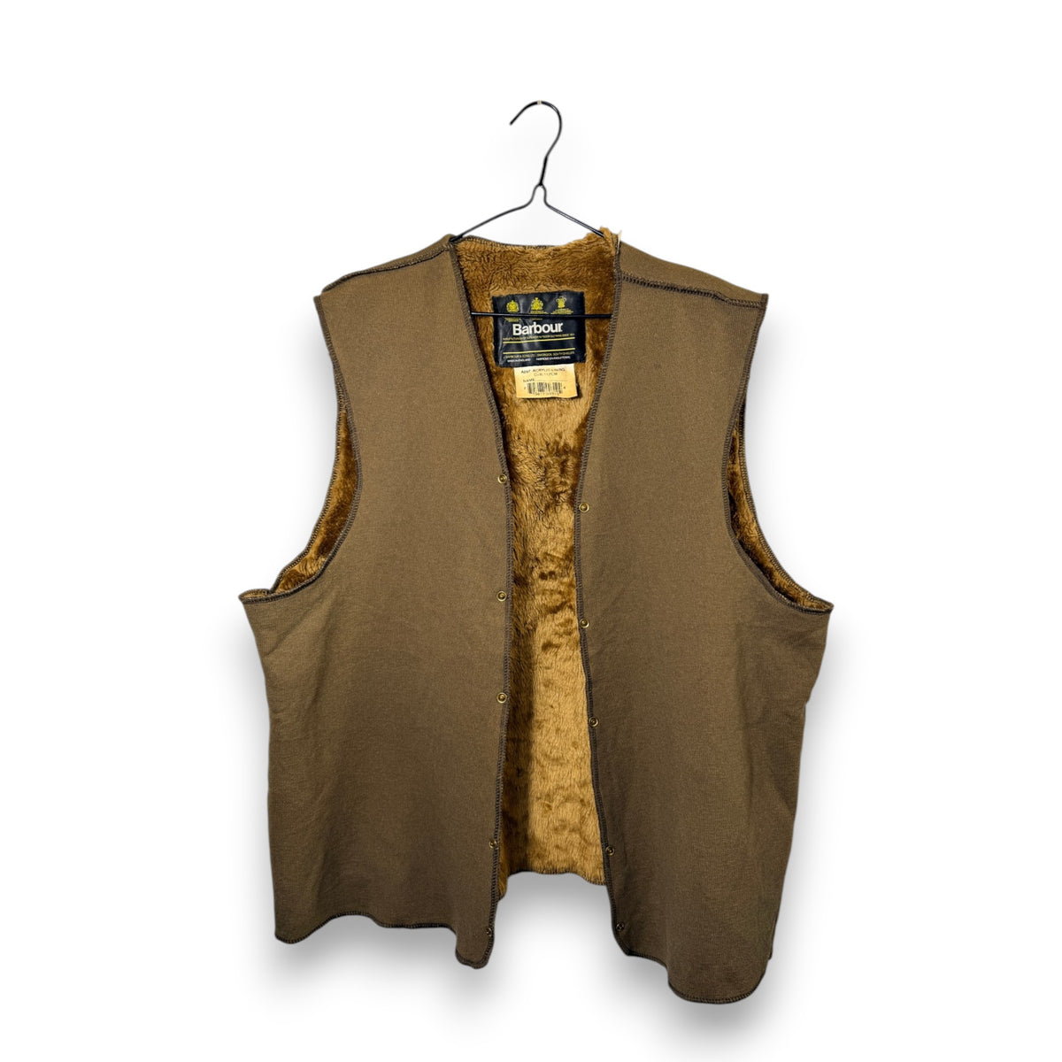 Barbour A297 C46 Body Warmer Liner – Button Version – Vintage Jacket Inner Liner