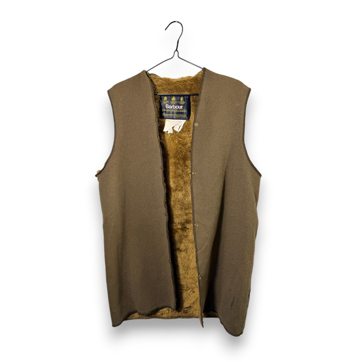Barbour A295 C36 Body Warmer Liner – Button Version – Vintage Jacket Inner Liner