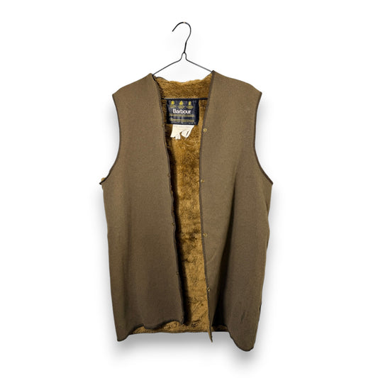 Barbour A295 C36 Body Warmer Liner – Button Version – Vintage Jacket Inner Liner