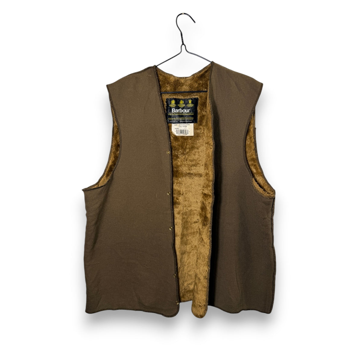 Barbour A297 C42 Body Warmer Liner – Button Version – Vintage Jacket Inner Liner