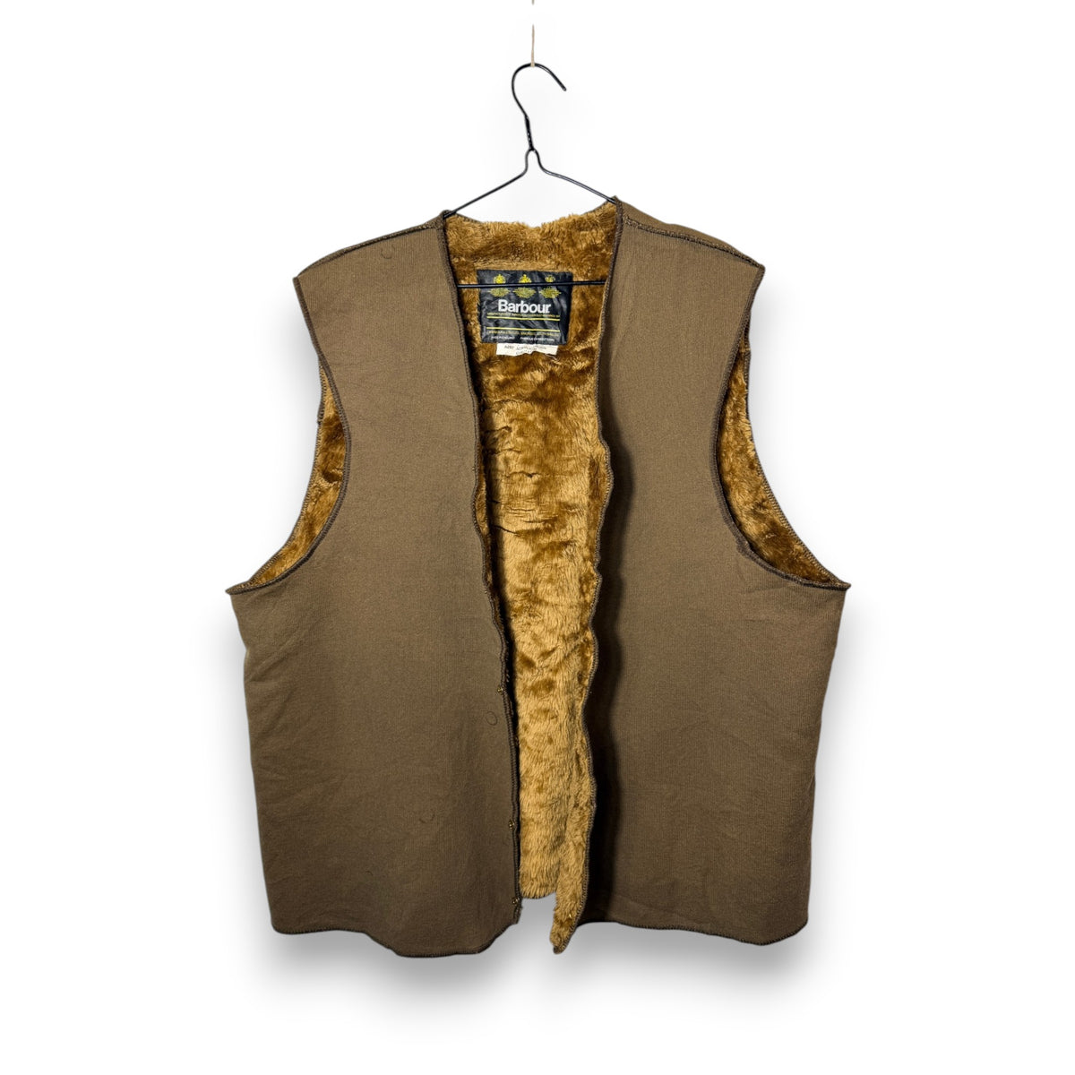 Barbour A297 C46 Body Warmer Liner – Button Version – Vintage Jacket Inner Liner
