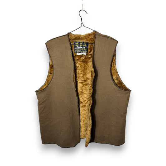 Barbour A297 C46 Body Warmer Liner – Button Version – Vintage Jacket Inner Liner